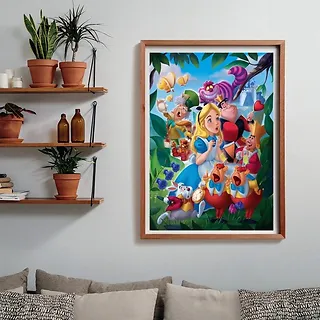 Clementoni Puzzle 1000 element&oacute;w Disney Alicja w Krainie Czar&oacute;w