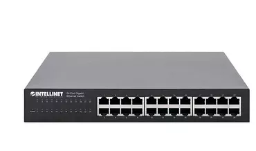 Intellinet Przełącznik Gigabit 24x 10/100/1000 RJ45 Desktop/Rack