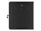 Lanberg Szafa wisząca 19 cali 9U 600x450 drzwi perforowane (flat pack) czarna