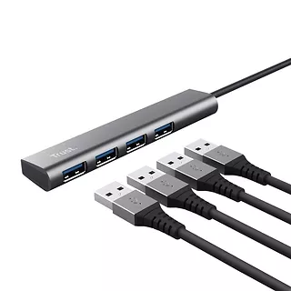 Trust Halyx 4 Portowy USB-C HUB