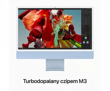 Apple IMAC 24 cale BLU/8CCPU/10CG PU/8GB/256GB