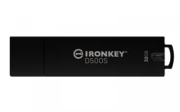 Kingston Pendrive 32GB D500S AES-256 FIPS 140-3 Lvl 3