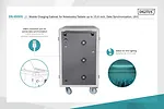 Digitus Szafa mobilna na kółkach do ładowania notebooków/tabletów do 15,6" z UV-C i synchronizacją danych