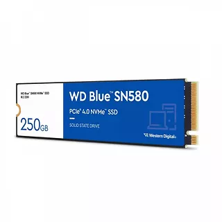 Western Digital Dysk SSD WD Blue 250GB SN580 NVMe M.2 PCIe Gen4