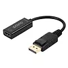 Savio Adapter DisplayPort (M) v1.2 - HDMI (F) v1.4, 4K, AK-62