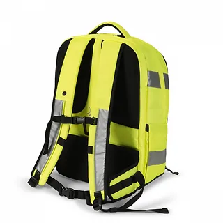 DICOTA Plecak na laptopa 17.3 cali HI-VIS 32-38l ż&oacute;łty