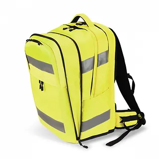 DICOTA Plecak na laptopa 17.3 cali HI-VIS 32-38l ż&oacute;łty