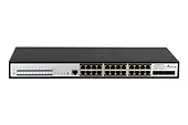 Extralink Przełącznik zarządzalny PoE Chiron Pro 24xRJ45 1000mb/s PoE, 4xSFP+  L3, 370W