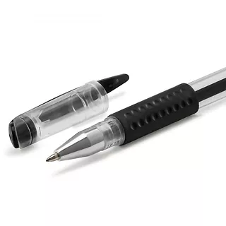 Hama Zestaw 2 długopisów żelowych Czarny i biały