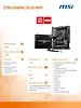 MSI Płyta główna Z790 GAMING PLUS WIFI s1700 4DDR5 HDMI ATX