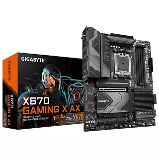 Gigabyte Płyta główna X670 Gaming X AX V2 AM5 4DDR5 HDMI M.2 ATX