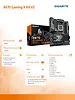 Gigabyte Płyta główna X670 Gaming X AX V2 AM5 4DDR5 HDMI M.2 ATX