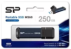 Silicon Power Dysk zewnętrzny SSD MS60 250GB USB 3.2 600/500MB/s