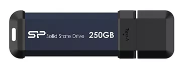 Silicon Power Dysk zewnętrzny SSD MS60 250GB USB 3.2 600/500MB/s