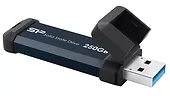 Silicon Power Dysk zewnętrzny SSD MS60 250GB USB 3.2 600/500MB/s