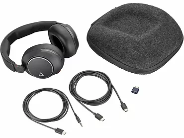 POLY Słuchawki Voyager Surround 80 UC USB-C Headset USB-C/A Adapter 8G7T9A