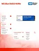 Western Digital Dysk SSD WD Blue 500GB SN850 NVMe M.2 PCIe Gen4 2280