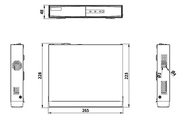 Hikvision Rejestrator IP DS-7108NI-Q1/M(D)