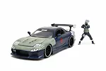 JADA TOYS Pojazd z figurką Naruto 93 Mazda RX-7 1/24