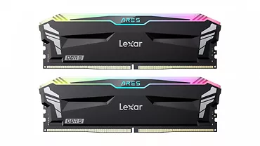 Lexar Pamięć DDR5 ARES RGB Gaming 32GB(2*16GB)/6800 czarna