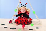 Zapf Ubranko Sukienka Biedronka z legginsami Dolly Moda Baby Born