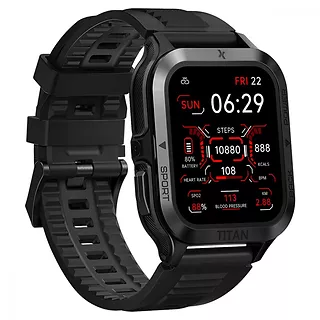 Maxcom Smartwatch Fit FW67 Titan Pro Grafitowy