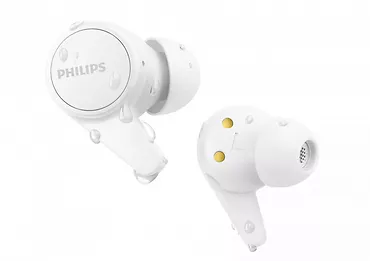 Philips Słuchawki bezprzewodowe TAT1207WT białe