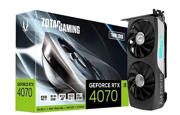 Karta graficzna Zotac Gaming GeForce RTX 4070 Twin Edge 12GB GDDR6X