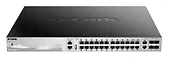 D-Link Przełącznik DGS-3130-30PS 24GE PoE 4SFP+ 2x10