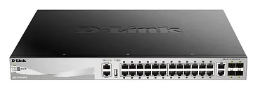 D-Link Przełącznik DGS-3130-30PS 24GE PoE 4SFP+ 2x10