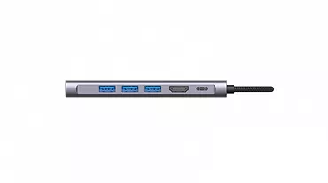 Lexar Hub 7-in-1 USB-C USB3.2 Gen1. Type-C, 3xUSB-A HDMI, SD, microSD slot. PD 100W