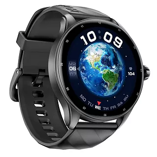 Kumi Smartwatch GW5 Pro 1.43 cala 300 mAh Czarny