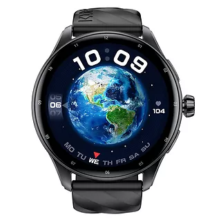 Kumi Smartwatch GW5 Pro 1.43 cala 300 mAh Czarny