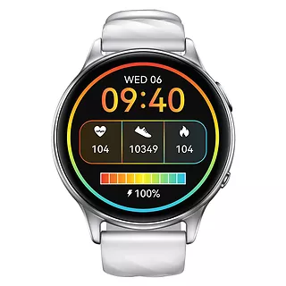 Kumi Smartwatch GW5 1.39 cala 300 mAh Srebrny