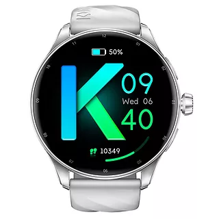 Kumi Smartwatch GW5 Pro 1.43 cala 300 mAh Srebrny