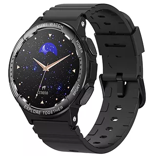 Kumi Smartwatch K6 1.3 cala 300 mAh Czarny