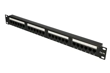 Extralink Patch panel 24 porty CAT5E UTP