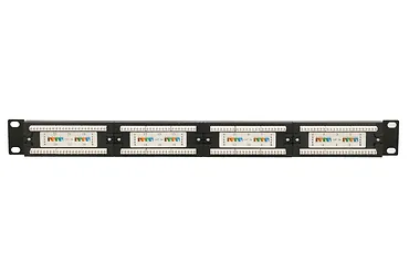Extralink Patch panel 24 porty CAT5E UTP
