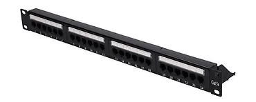 Extralink Patch panel 24 porty CAT5E UTP