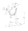 Neomounts Uchwyt na tablet DS15-625BL1