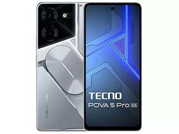 Smartfon TECNO Pova 5 Pro 5G 8/256GB Srebrny