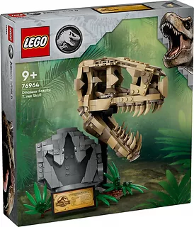 LEGO Klocki Jurassic World 76964 Szkielety dinozaurów - czaszka tyranozaura