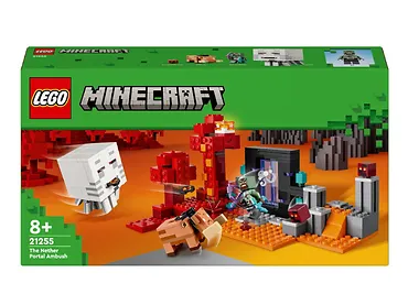 LEGO Klocki Minecraft 21255 Zasadzka w portalu do Netheru