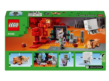 LEGO Klocki Minecraft 21255 Zasadzka w portalu do Netheru