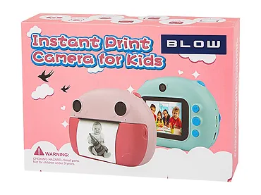 BLOW Aparat dla dzieci z drukarką natychmiastowy Niebieski