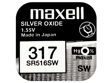 Bateria srebrowa Maxell SR521SW 1 szt.