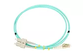 Extralink Patchcord LC/UPC-SC/UPC MM OM3 DUPLEX 3.0mm 1m