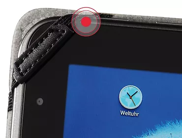 Hama Uniwersalne etui tablet 7' strap Beżowy