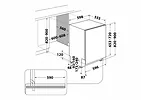 Whirlpool Zmywarka do zabudowy WRIC3C26P
