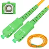 Extralink Patchcord SC/APC-SC/APC SM G.652D SIMPLEX 3.0mm 10m